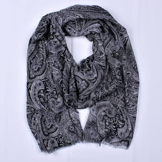 Alice & Lily printed scarf silver Style : SC/4925/SIL